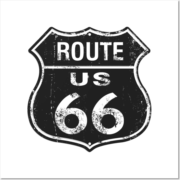 Route 66 Wall Art by Etopix